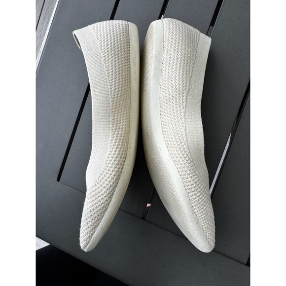 s-l400.jpg Allbirds Tree Breezers Cream Ballet Flats Women’s 9.5 Washable Comfort